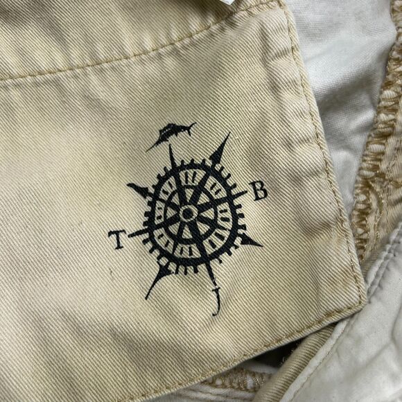 Tommy Bahama Men's 100% Cotton White Shorts Size 38 - Picture 5 of 7